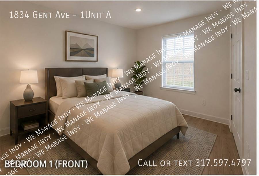 Townhouse for rent at 1834 Gent Ave #1UNIT A, Indianapolis, IN 46202