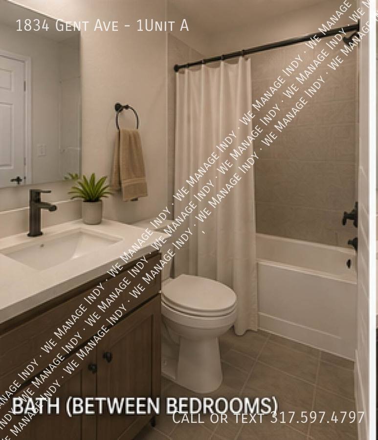 Townhouse for rent at 1834 Gent Ave #1UNIT A, Indianapolis, IN 46202