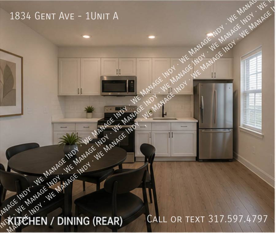 Townhouse for rent at 1834 Gent Ave #1UNIT A, Indianapolis, IN 46202