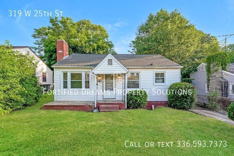 House for rent at 319 W 25th St, Winston Salem, NC 27105
