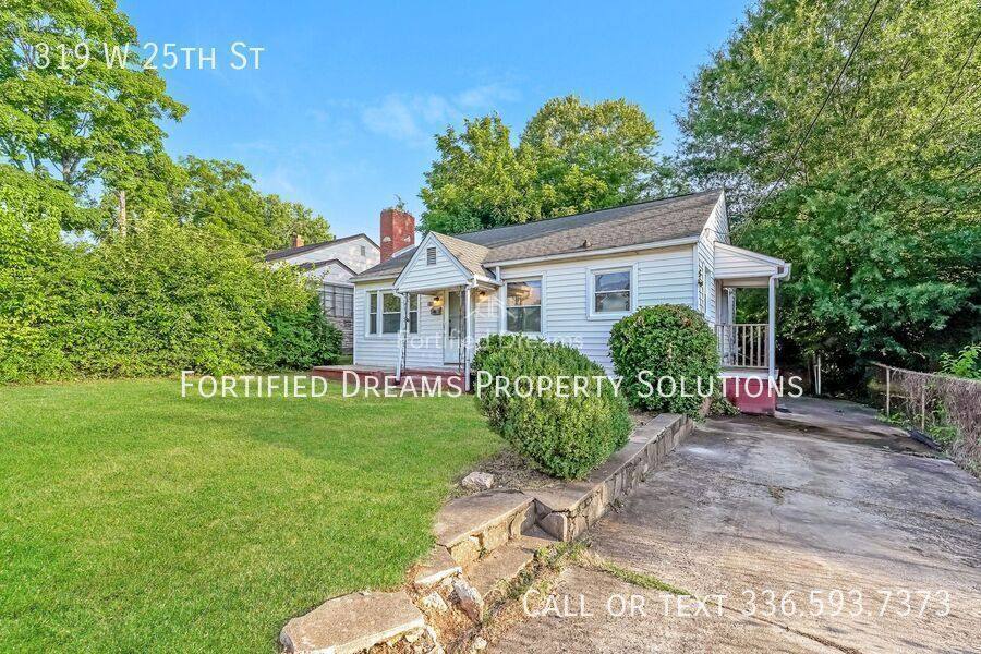 House for rent at 319 W 25th St, Winston Salem, NC 27105