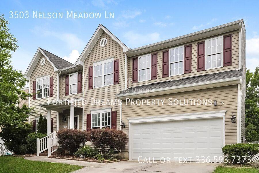 House for rent at 3503 Nelson Meadow Lane, Greensboro, NC 27406