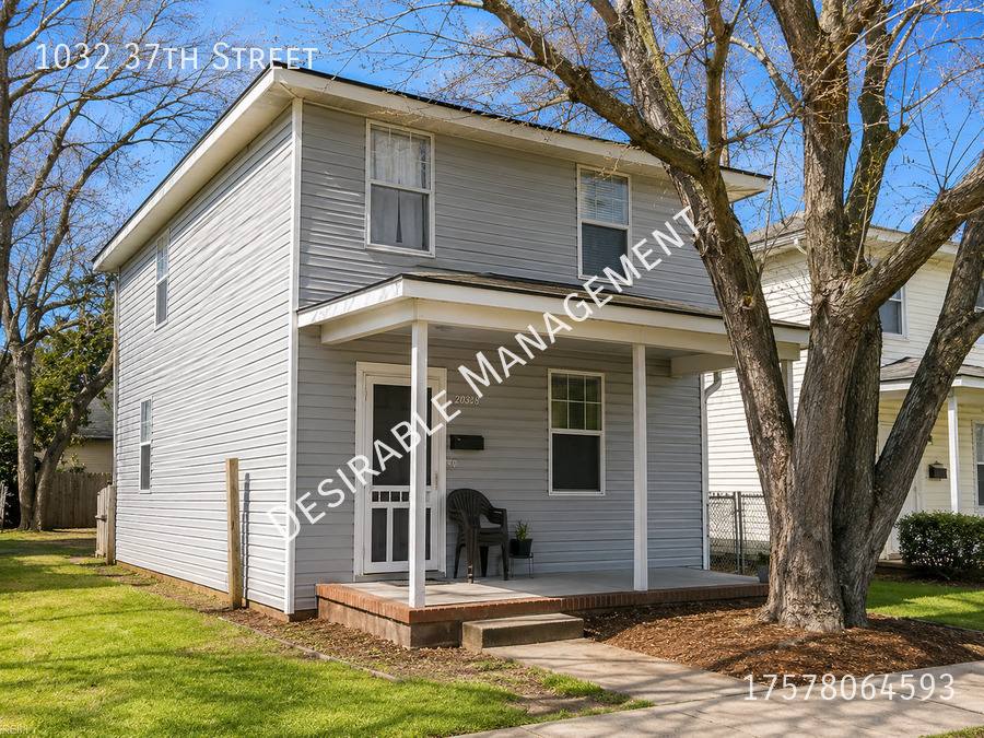 House for rent at 1032 37th St, Newport News, VA 23607