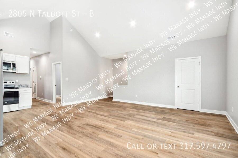 Apartment for rent at 2805 N Talbott St #B, Indianapolis, IN 46205