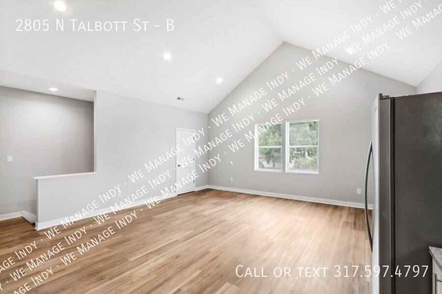 Apartment for rent at 2805 N Talbott St #B, Indianapolis, IN 46205