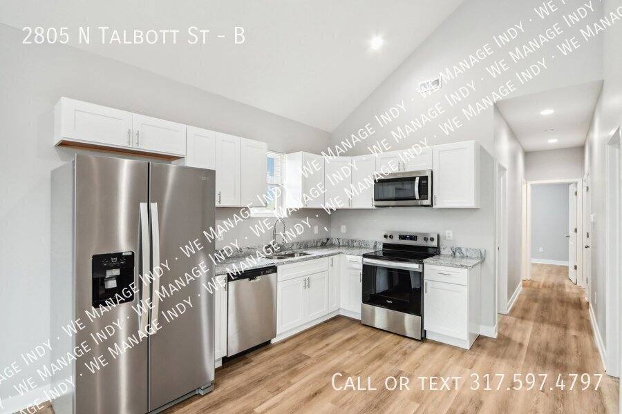 Apartment for rent at 2805 N Talbott St #B, Indianapolis, IN 46205
