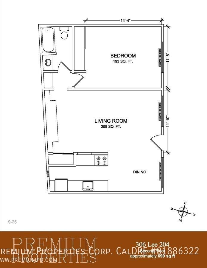 Apartment for rent at 306 Lee St, Oakland, CA 94610