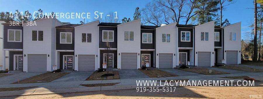 Townhouse for rent at 4114 Convergence St #1, Durham, NC 27704