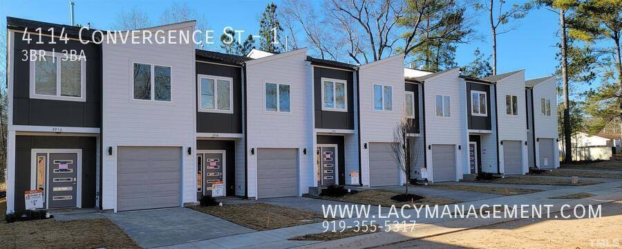 Townhouse for rent at 4114 Convergence St #1, Durham, NC 27704