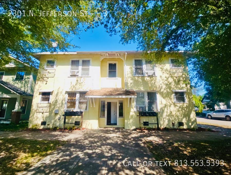 Apartment for rent at 2301 N Jefferson St #3, Tampa, FL 33602