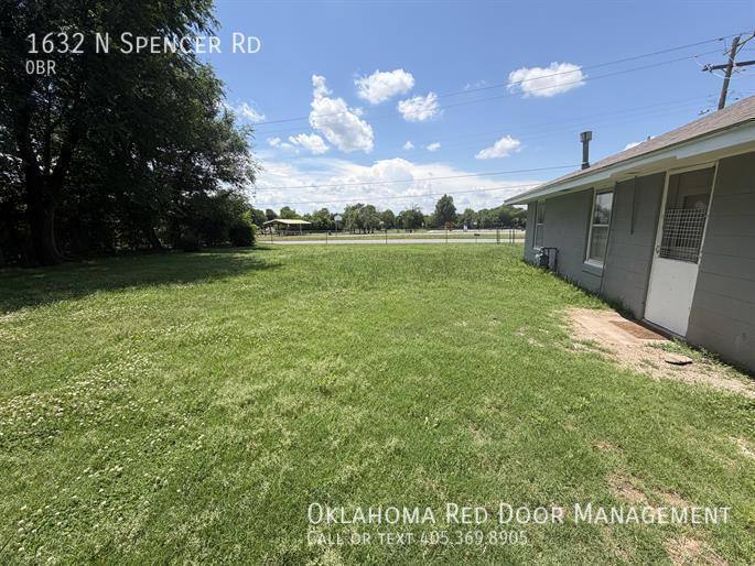 House for rent at 1632 N Spencer Rd, Oklahoma City, OK 73110