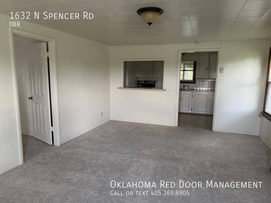 House for rent at 1632 N Spencer Rd, Oklahoma City, OK 73110