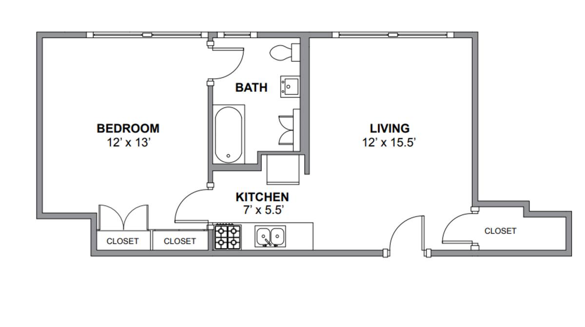 Apartment for rent at 445 Wmelrose St, Chicago, IL 60657