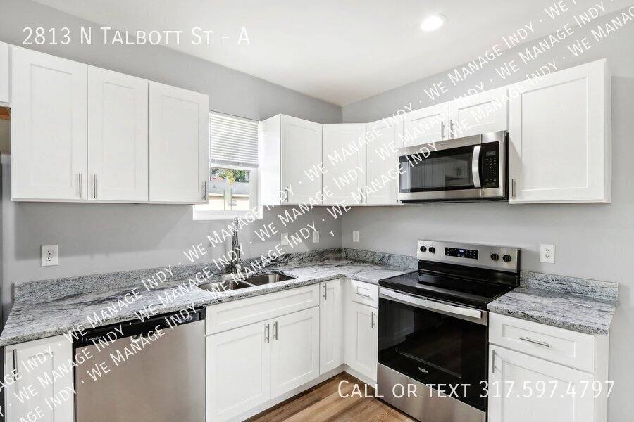 Apartment for rent at 2813 N Talbott St #A, Indianapolis, IN 46205