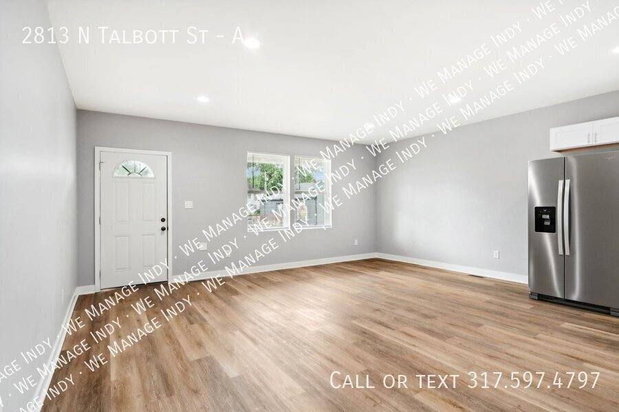 Apartment for rent at 2813 N Talbott St #A, Indianapolis, IN 46205