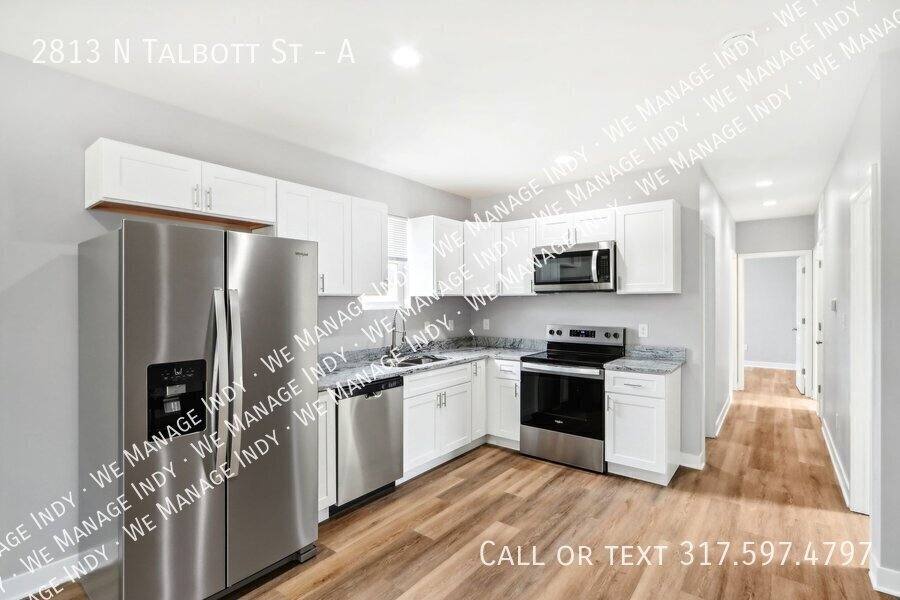 Apartment for rent at 2813 N Talbott St #A, Indianapolis, IN 46205
