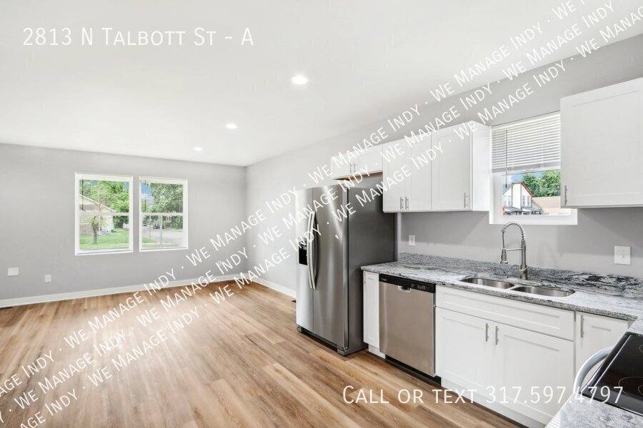 Apartment for rent at 2813 N Talbott St #A, Indianapolis, IN 46205