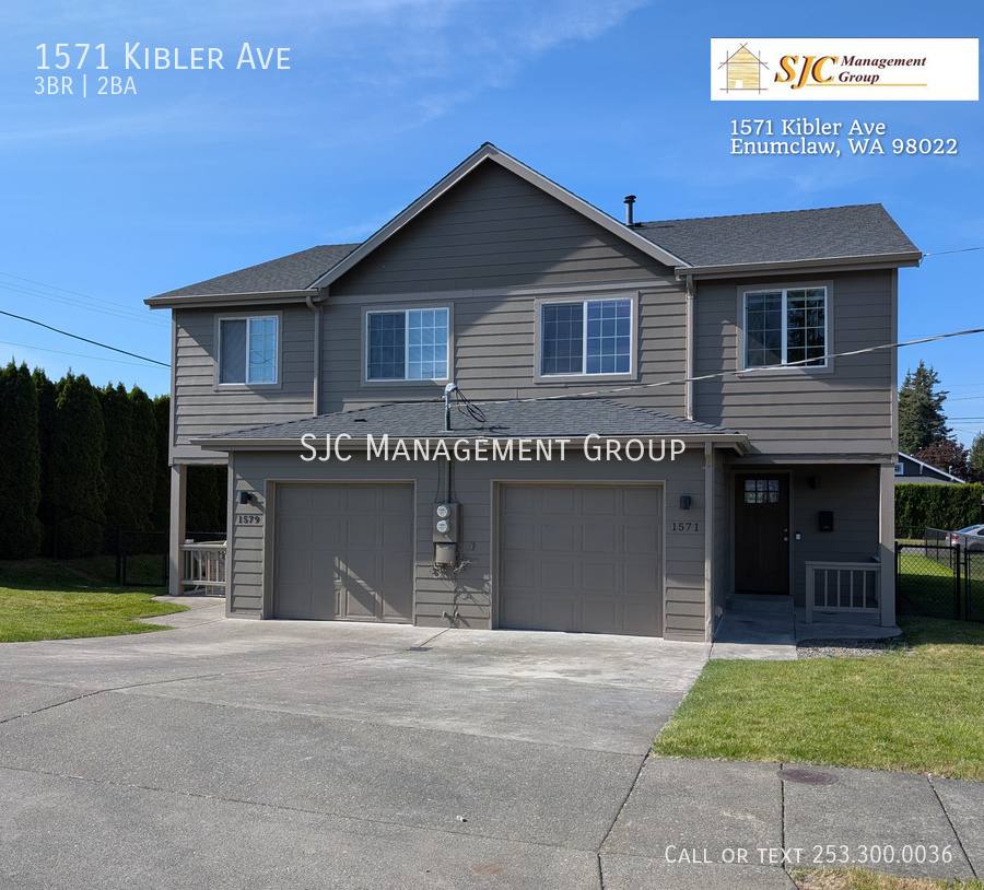 Townhouse for rent at 1571 Kibler Ave, Enumclaw, WA 98022