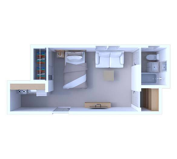 Apartment for rent at 5541 S Everett St, Chicago, IL 60637