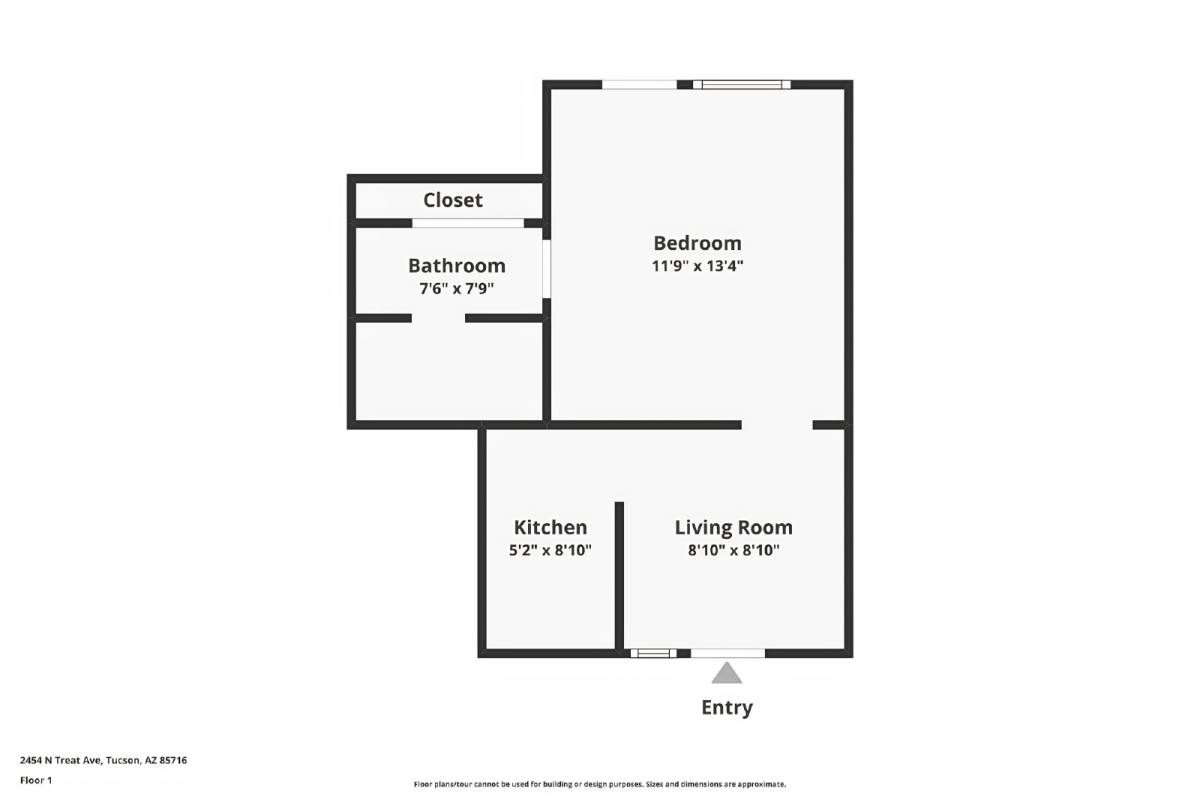 Apartment for rent at 2454 N Treat Ave, Tucson, AZ 85716