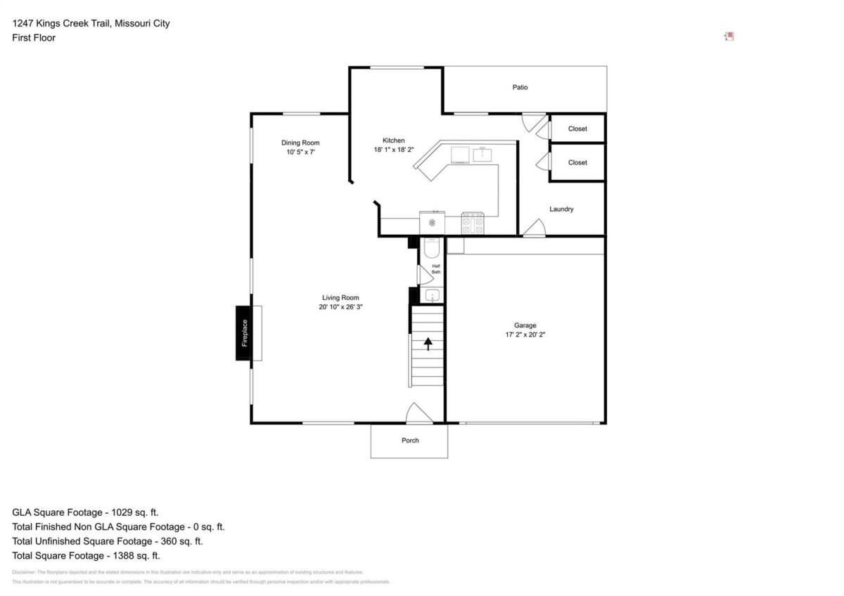 House for rent at 1250 Kings Creek Trail, Missouri City, TX 77459