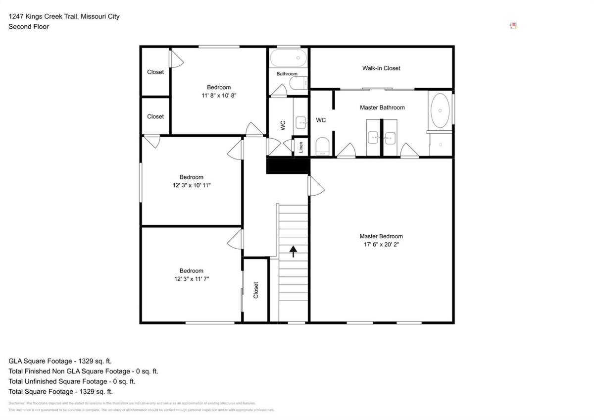 House for rent at 1250 Kings Creek Trail, Missouri City, TX 77459