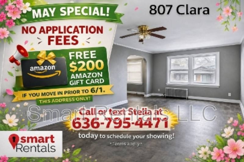 Apartment for rent at 807 Clara Ave, Saint Louis, MO 63112