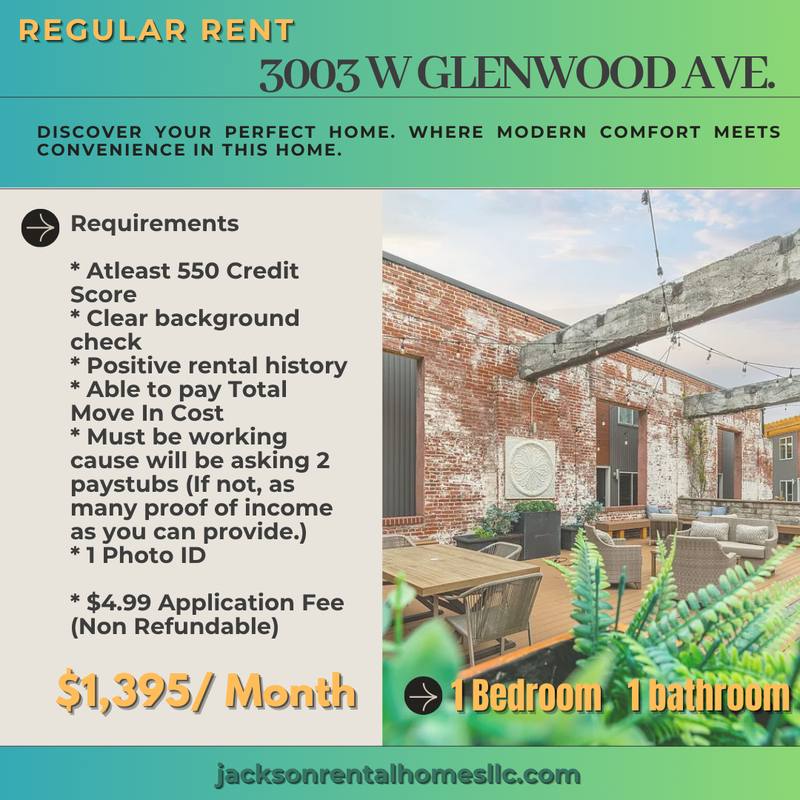 Apartment for rent at 3003 W Glenwood Ave, Philadelphia, PA 19121