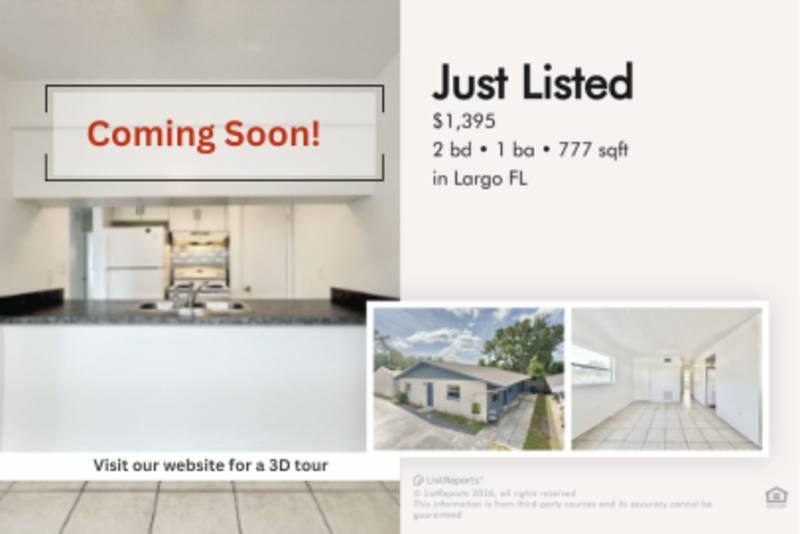 Apartment for rent at 3716 137th Ave N -a, Largo, FL 33771