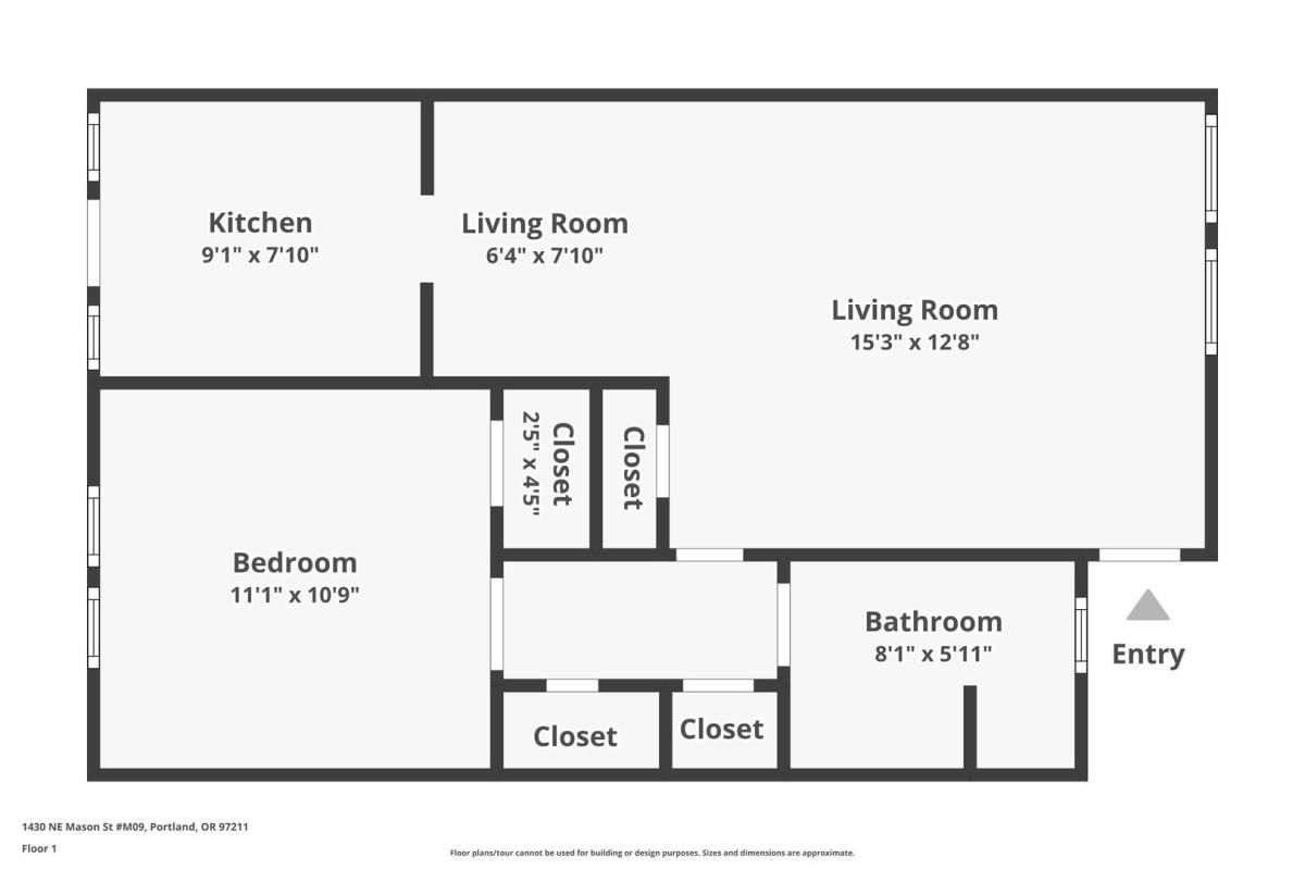 Apartment for rent at 1430 NE Mason St, Portland, OR 97211