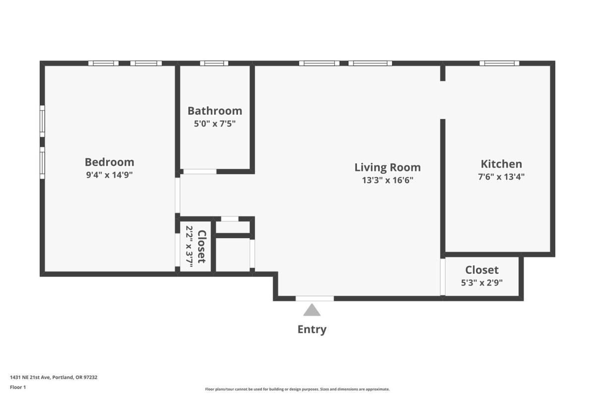 Apartment for rent at 1431 NE 21st Ave, Portland, OR 97232