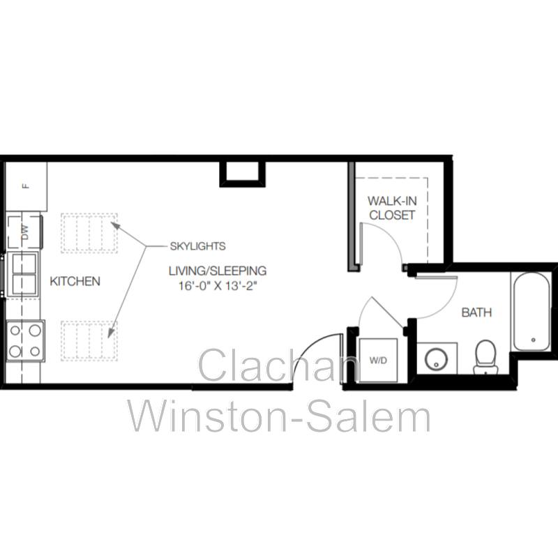 Apartment for rent at 50 W Fourth St #215, Winston Salem, NC 27101