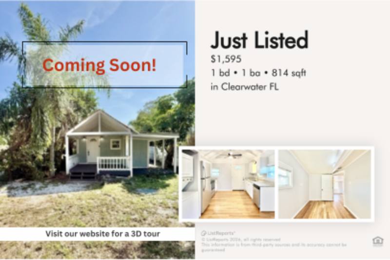 House for rent at 713 Smith St, Clearwater, FL 33756