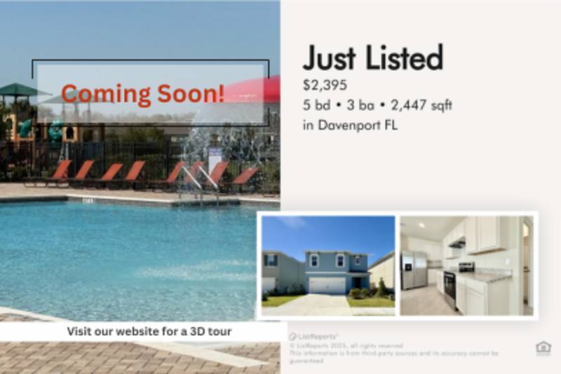 House for rent at 1374 Holodak Dr, Davenport, FL 33837