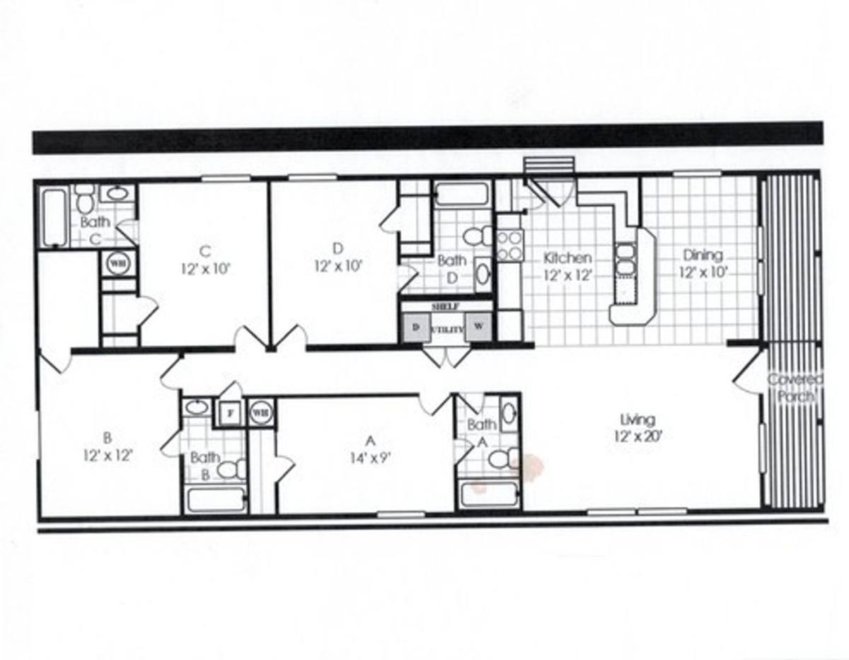 Apartment for rent at 168 Varsity Dr, Huntsville, TX 77340