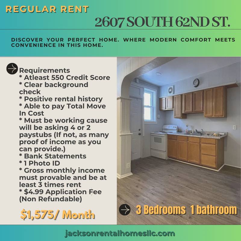 House for rent at 2607 S 62nd St, Philadelphia, PA 19142