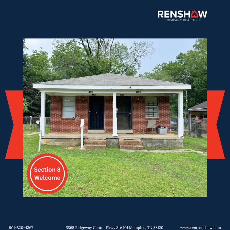 House for rent at 1696 Gaither St, Memphis, TN 38106