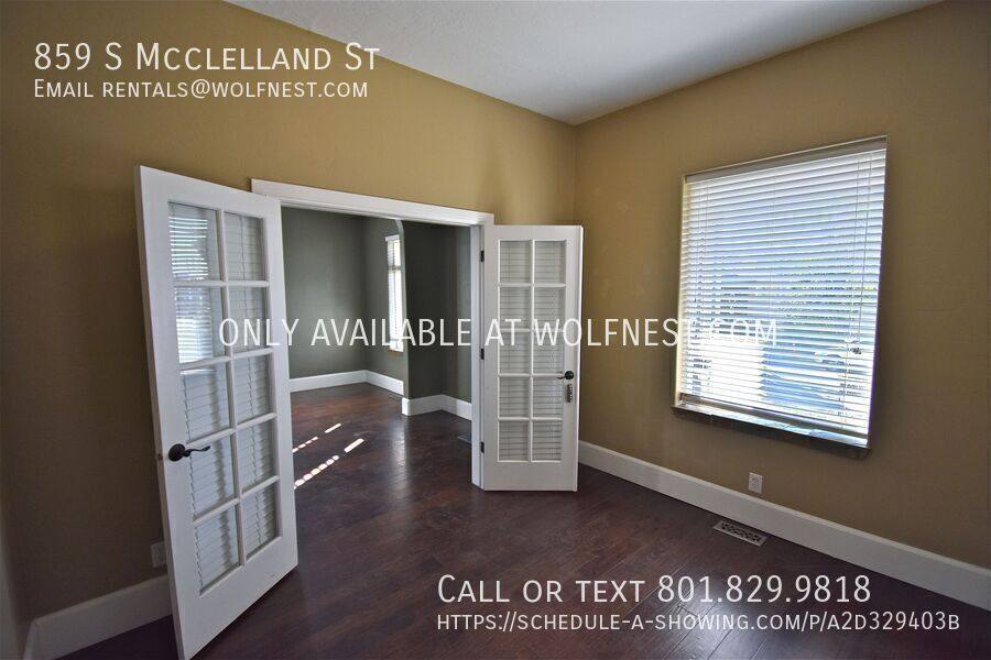 House for rent at 859 S McClelland St, Salt Lake City, UT 84102