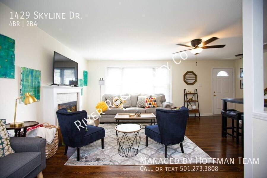 House for rent at 1429 Skyline Dr, North Little Rock, AR 72116