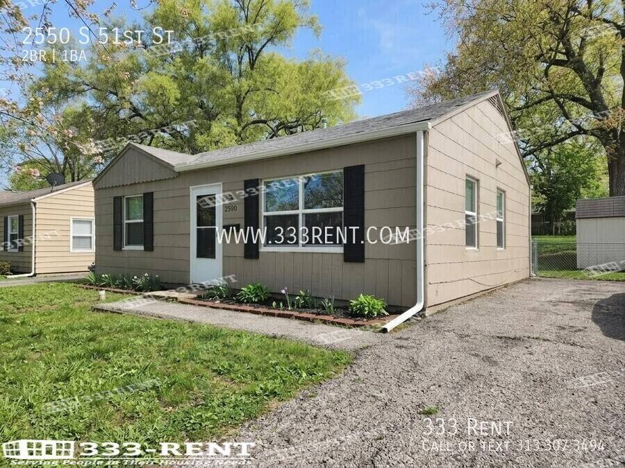 House for rent at 2550 S 51st St, Kansas City, KS 66106