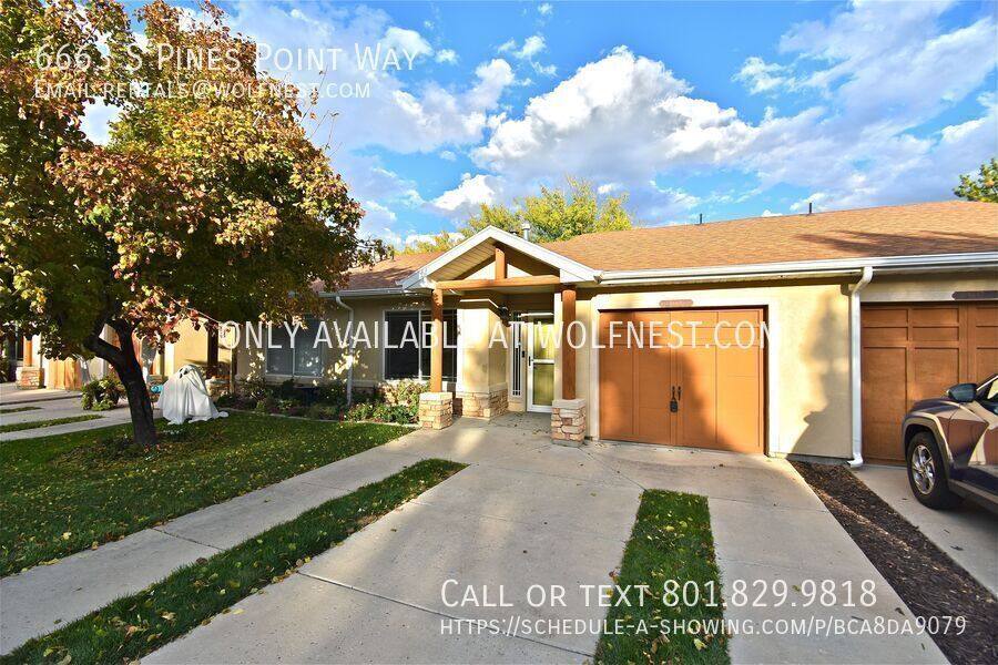 Townhouse for rent at 6663 S Pines Point Way, West Jordan, UT 84084