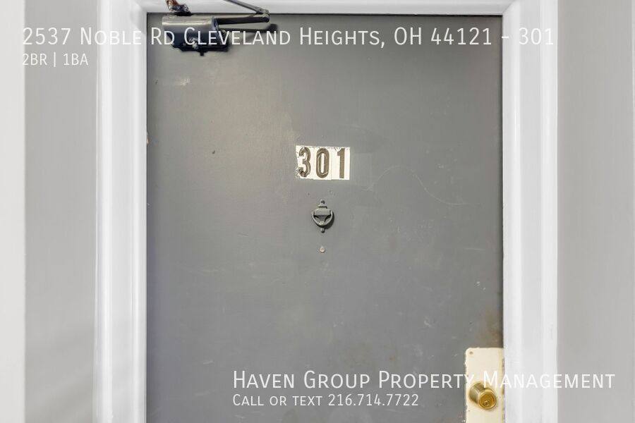 Apartment for rent at 2537 Noble Rd Cleveland Heights #301, Cleveland, OH 44121