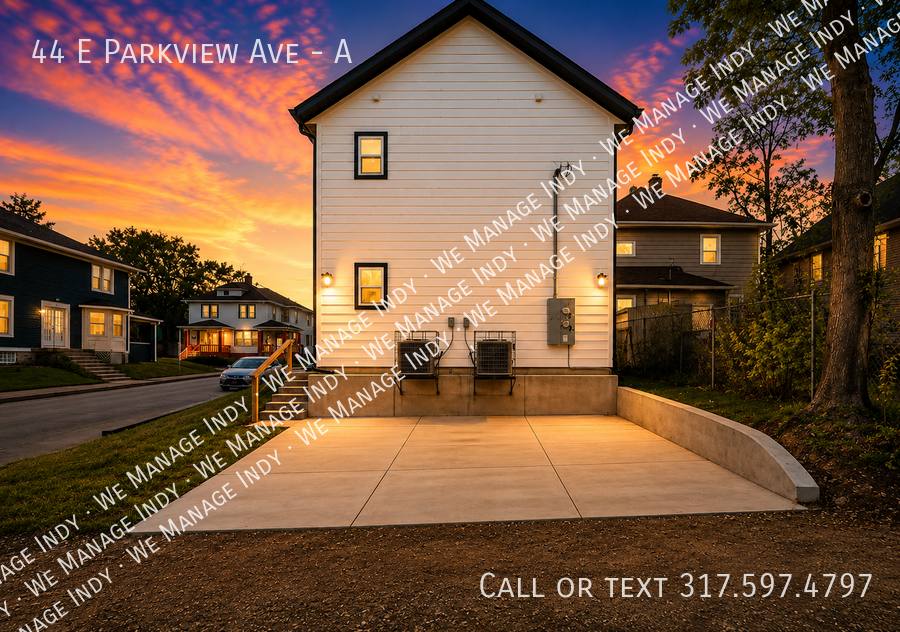 Apartment for rent at 44 E Parkview Ave #A, Indianapolis, IN 46201
