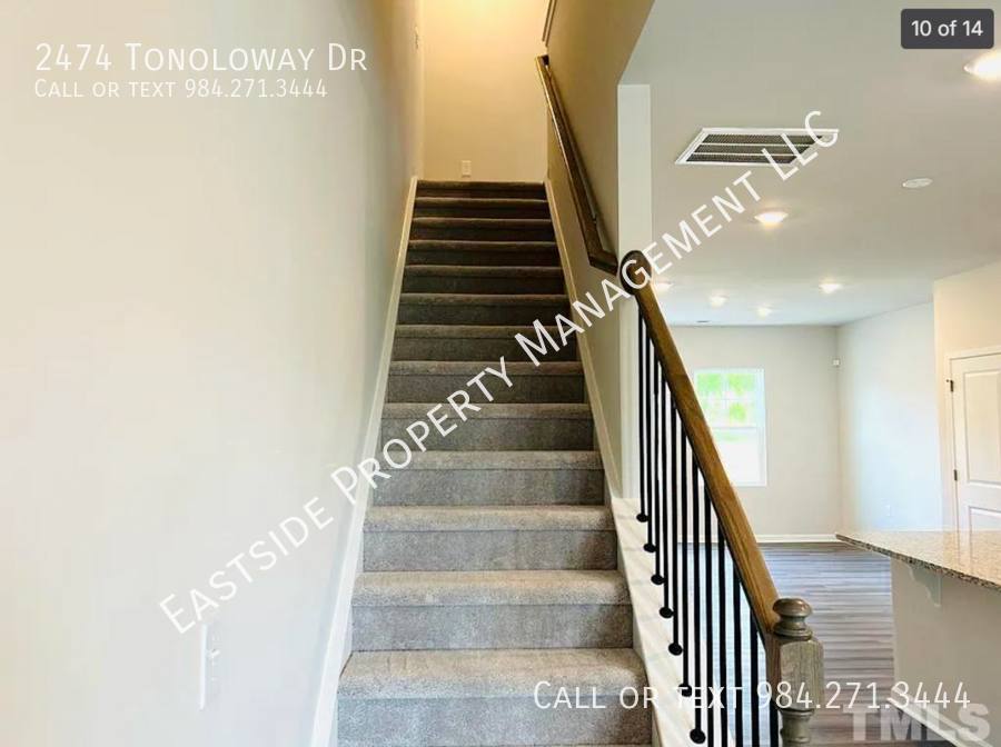 Townhouse for rent at 2474 Tonoloway Dr, Raleigh, NC 27610