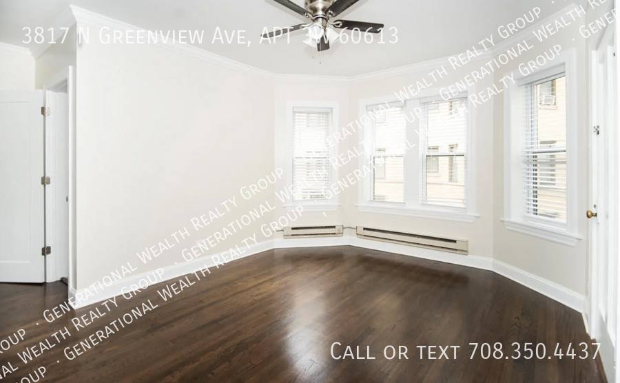 Apartment for rent at 3817 N Greenview Ave #3W, Chicago, IL 60613