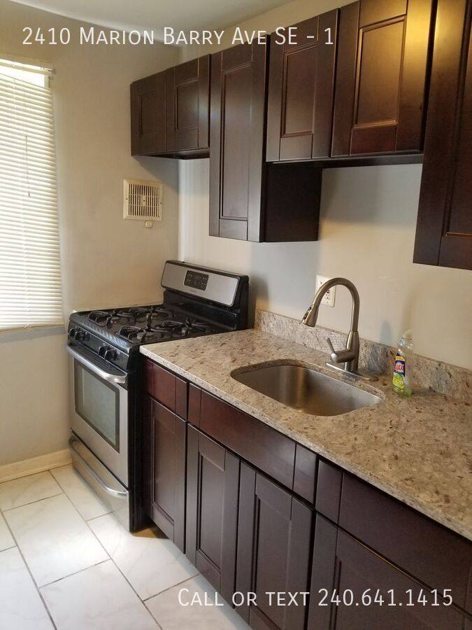 Condo for rent at 2410 Marion Barry Ave SE #1, Washington, DC 20020