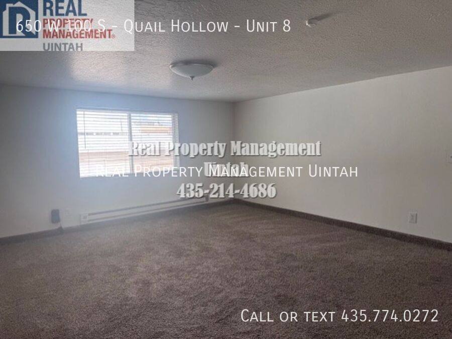 Apartment for rent at 650 W 100 S - Quail Hollow #8, Vernal, UT 84078