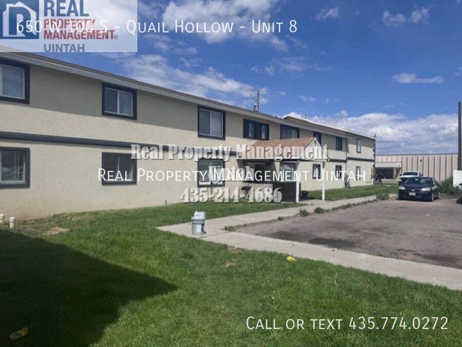 Apartment for rent at 650 W 100 S - Quail Hollow #8, Vernal, UT 84078