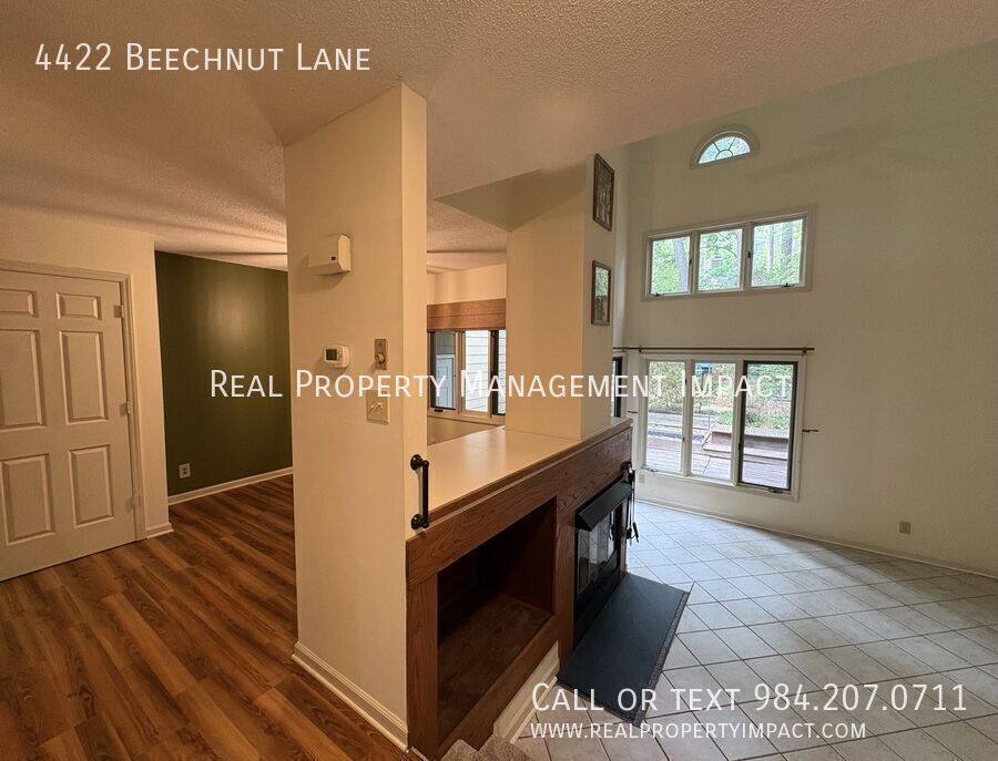 Townhouse for rent at 4422 Beechnut Lane, Durham, NC 27707