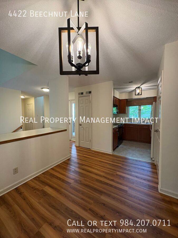 Townhouse for rent at 4422 Beechnut Lane, Durham, NC 27707